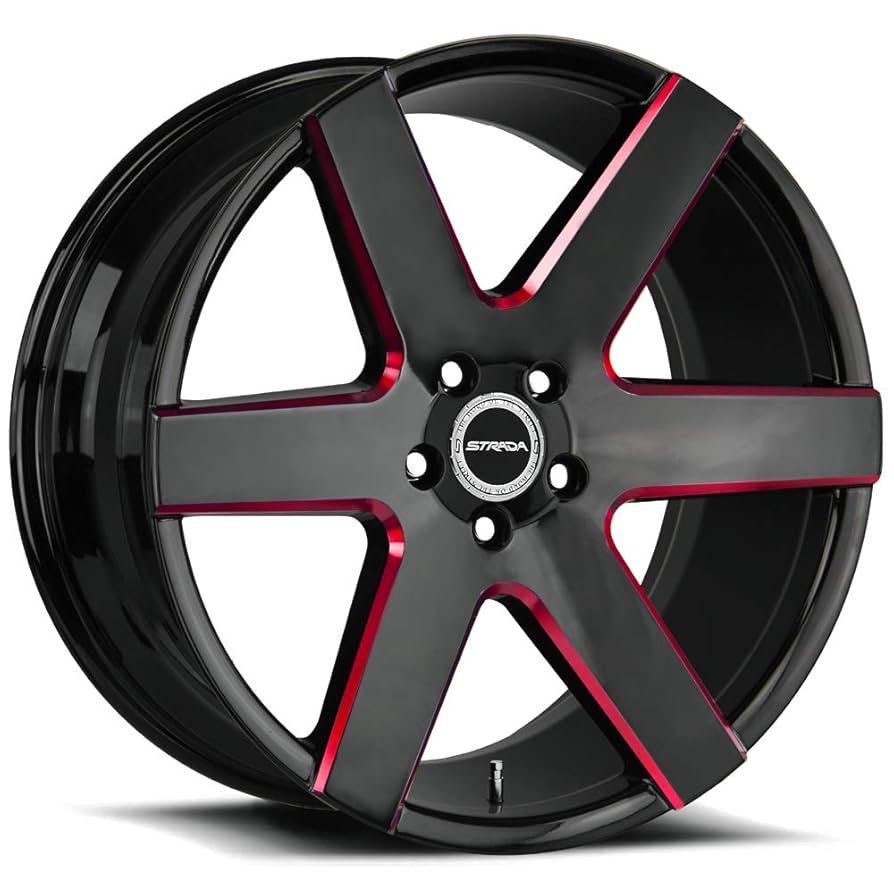 Amazon.com: STRADA CODA Custom Wheel - 22x9.5, 24 Offset